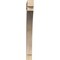 Ekena Millwork Thorton Block Rough Sawn Bracket, Douglas Fir, 4"W x 32"D x 40"H BKT04X32X40THR05RDF - alternate 2